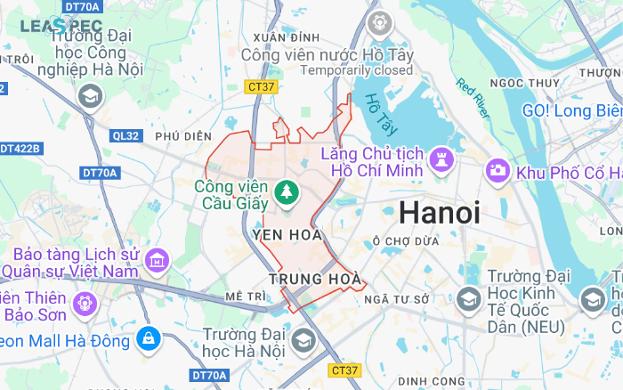 cho thuê văn phòng duy tân