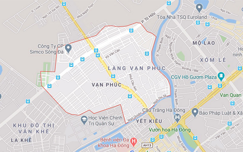 cho thuê văn phòng vạn phúc