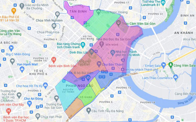 giá thuê văn phòng quận 1