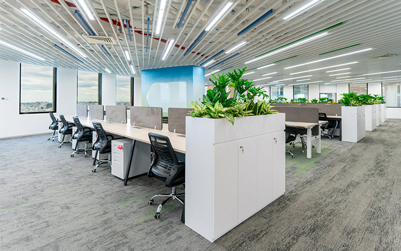 thiết kế văn phòng làm việc đẹp