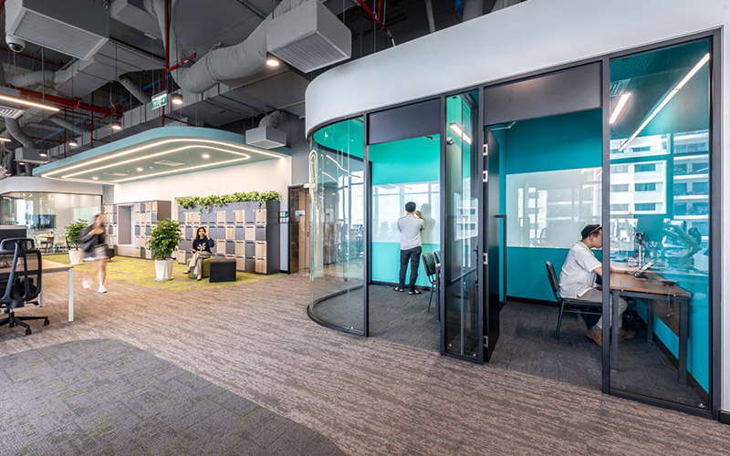 thiết kế văn phòng làm việc đẹp