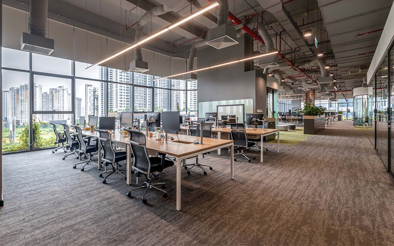 thiết kế văn phòng làm việc đẹp