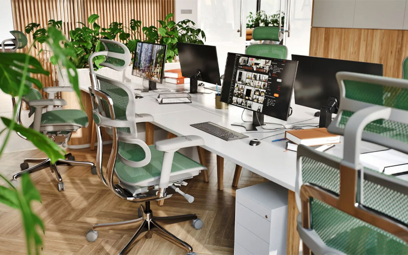 thiết kế văn phòng làm việc đẹp