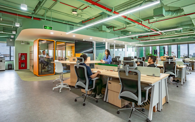 văn phòng chia sẻ