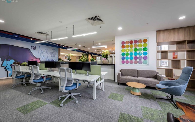 thiết kế văn phòng làm việc