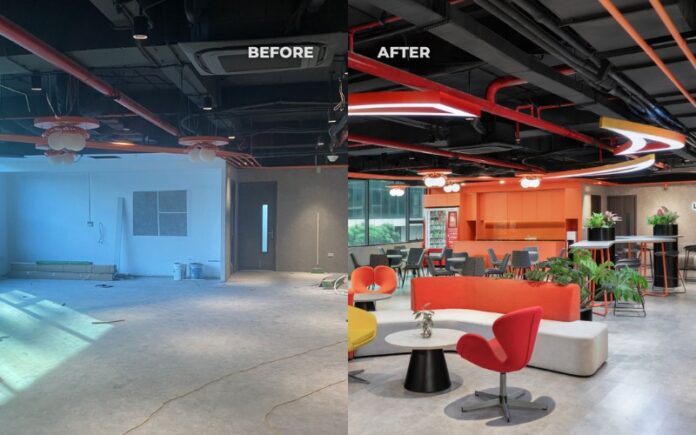 cải tạo văn phòng