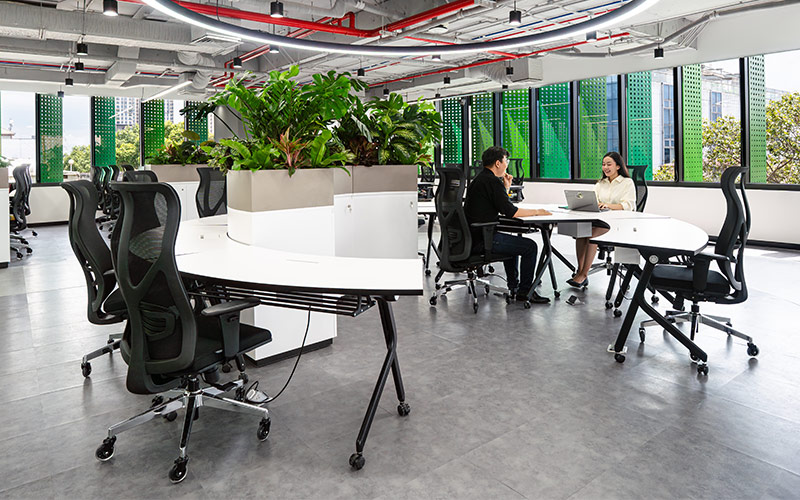 ý tưởng thiết kế văn phòng hiện đại