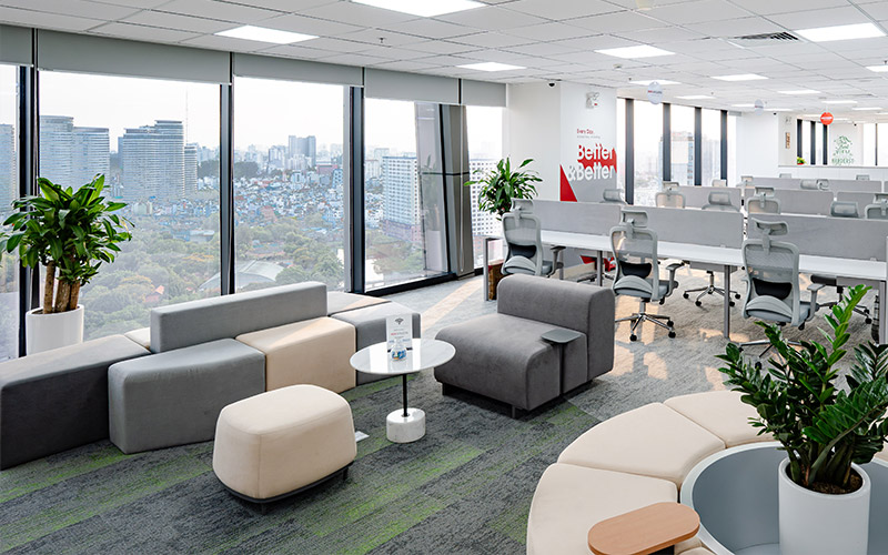 ý tưởng thiết kế văn phòng hiện đại