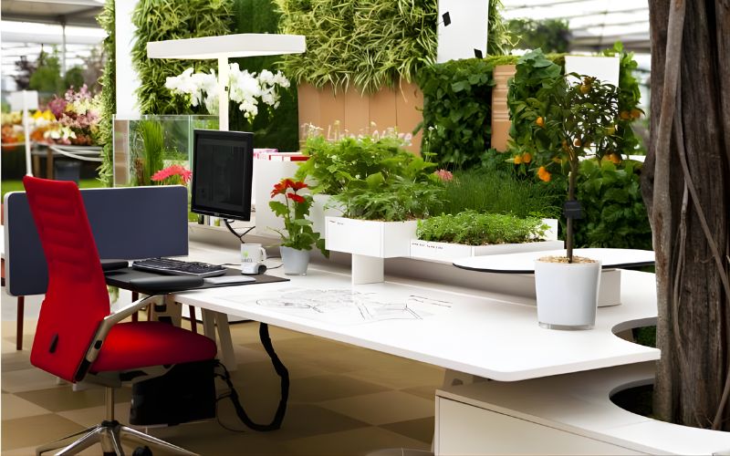 Cây văn phòng hợp mệnh Thủy